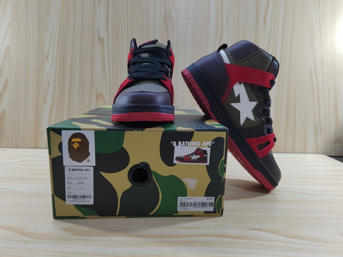 a bathing ape bape sta low copshoe bp-013