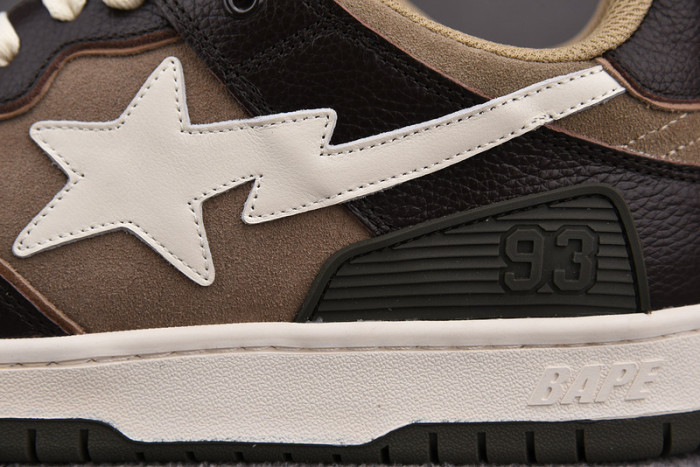 a bathing ape bape sta low copshoe bp-026