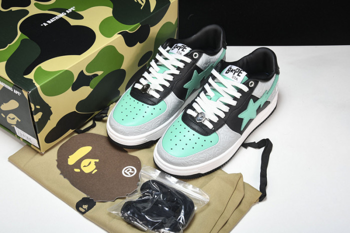 a bathing ape bape sta low copshoe bp-046