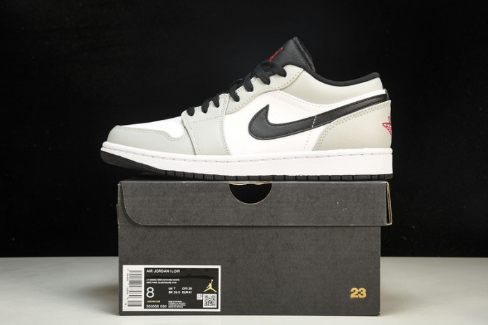 jordan 1 low light smoke grey - 553558-030