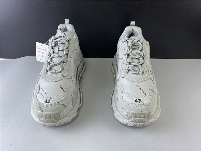 bl triple s trainers letters -kickze bl8