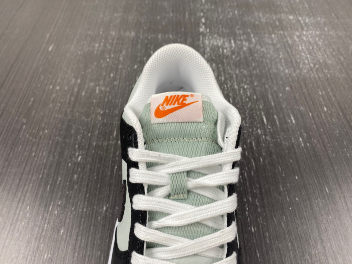 nike dunk low black grey orange fn7808-001