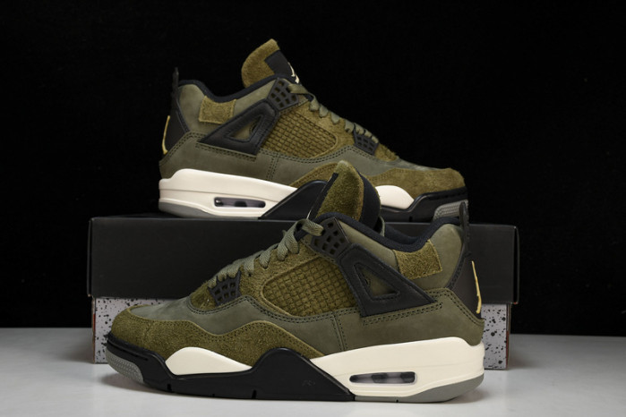 air jordan 4 craft "medium olive" fb9927-200