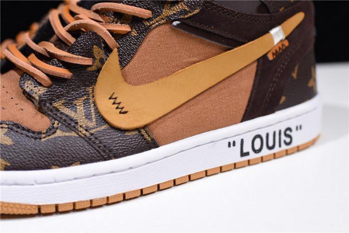 of x air jordan 1 customs mens aq0818-202