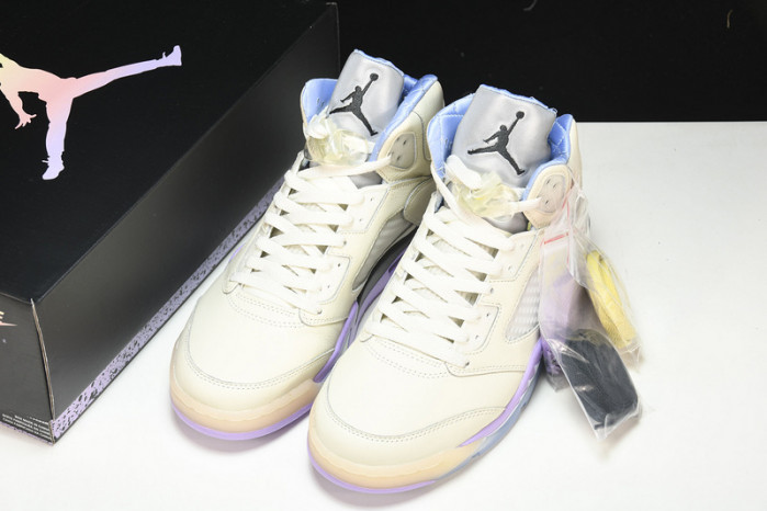 dj khaled x air jordan 5 we the best “sail” dv4982-175