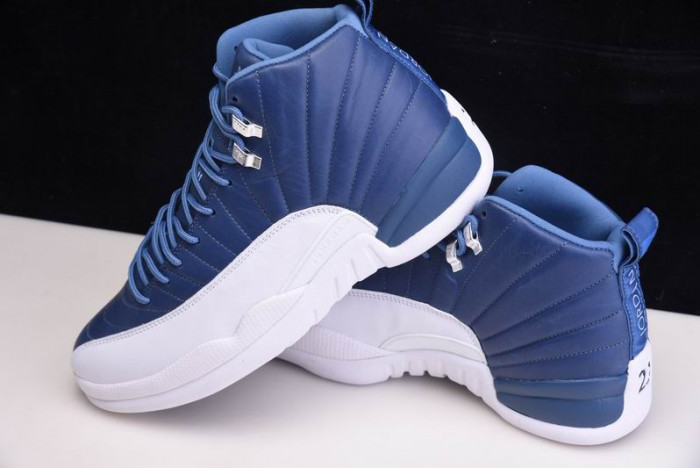 jordan 12 retro stone blue - 130690-404