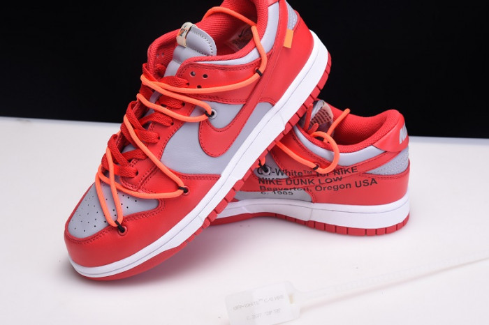 nike dunk low of university red - ct0856-600