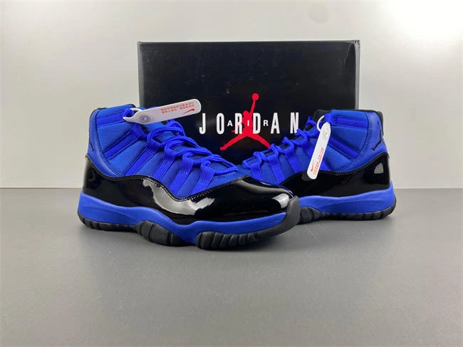 Air Jordan 11 Royal blue black CT8012- Comfortable 4084