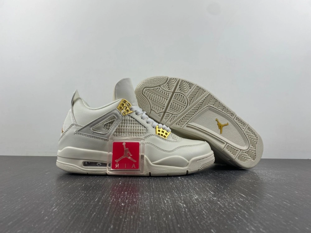 Air Jordan 4 Metallic gold AQ9129- Lightweight 3922