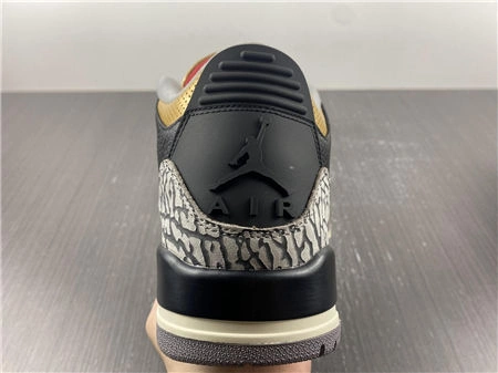 Jordan 3 Retro Black Cement Gold CK9246- SoftTouch 3832