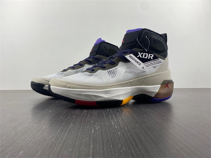 Comfortable Jordan 37 Light Bone Dark Concord DD6958- 4196