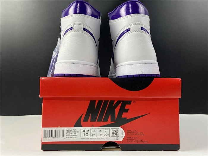EasyMatch Jordan1 Retro Court Purple CD0461- 3748