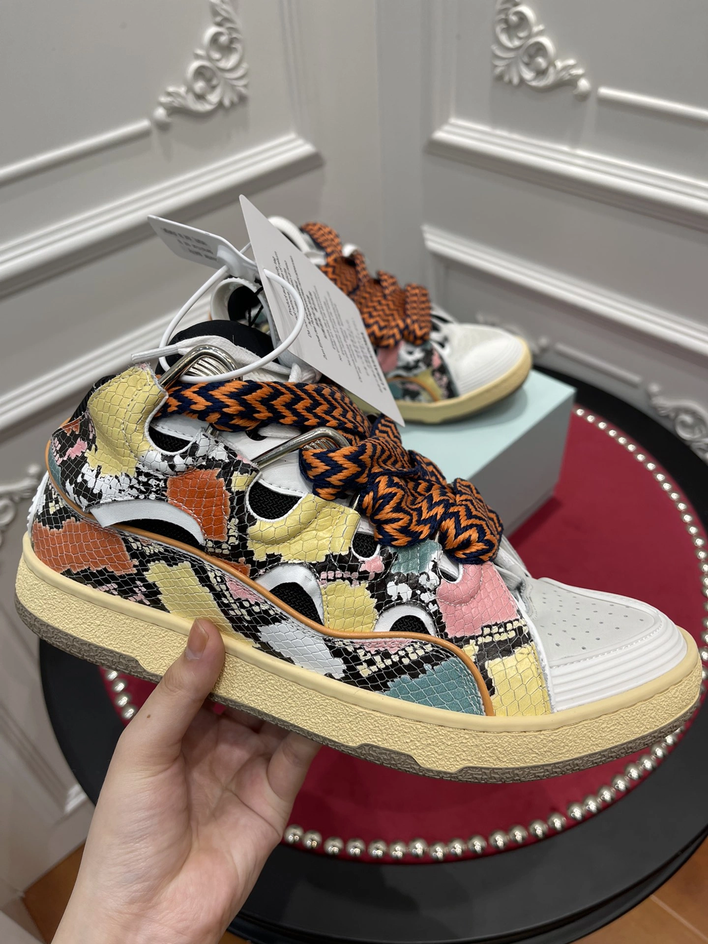 HighQuality Lanvon Leather Curb FM-SKRK11-PRPY-H21S 828