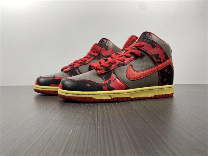 Nike Dunk High 1985 Red Acid Wash DD9404- Seasonal 4779