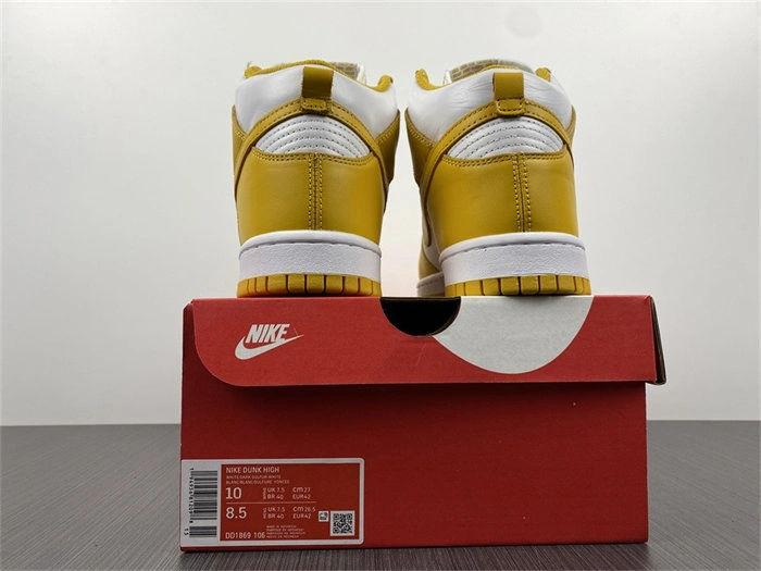 Nike Dunk High Dark Sulfur DD1869- SoftTouch 4791