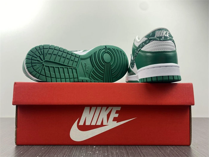 Elegant Nike Dunk Low Essential Paisley Pack Green DH4401- 4763