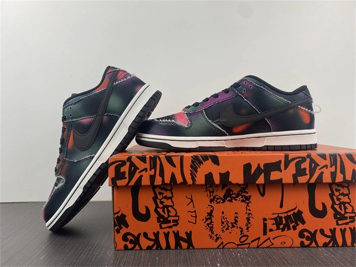 Comfortable Nike Dunk Low Graffiti Pink DM0108- 4730