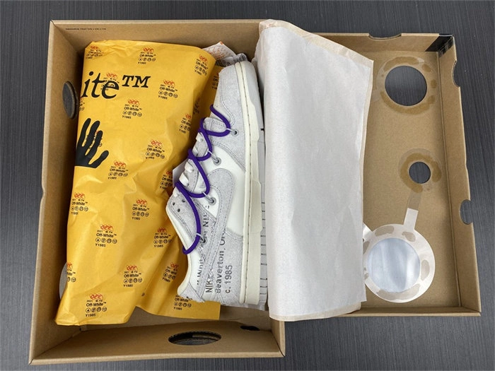 Nike Dunk Low Off-White Lot 15 DJ0950- Sporty 5050