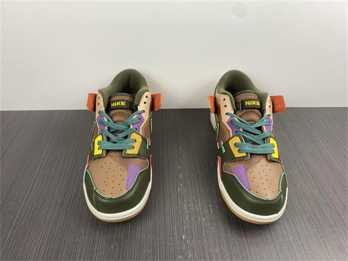 Bold Nike Dunk Low Scrap Archeo Brown DB0500- 4827