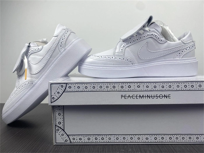ComfortFit Nike Kwondo 1 G-Dragon Peaceminusone Triple White 5152