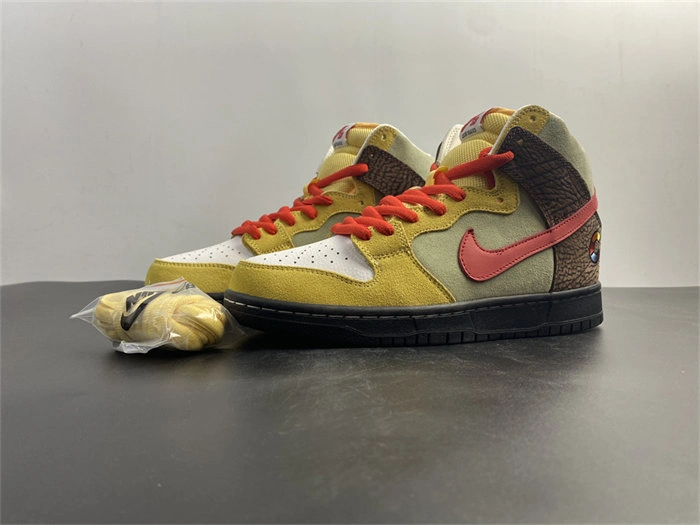 Lightweight Nike SB Dunk High Color Skates Kebab and Destroy CZ2205- 4858