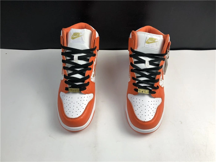 nike sb dunk high Svp*me orange 307385- effortless 4937