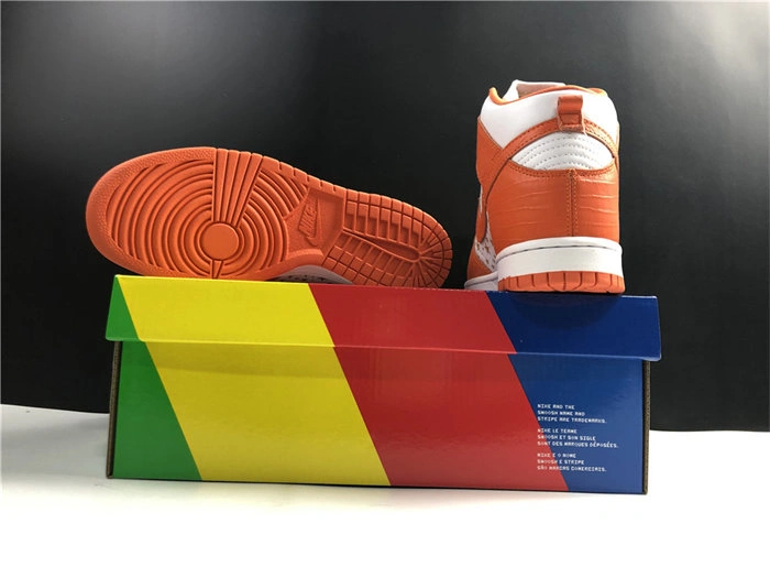 nike sb dunk high Svp*me orange 307385- effortless 4937