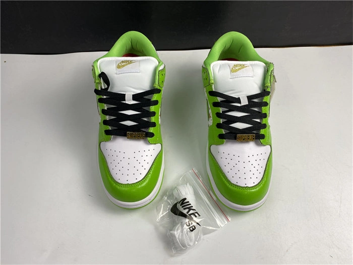 nike sb dunk low Svp*me stars mean green dh3228- practical 4873