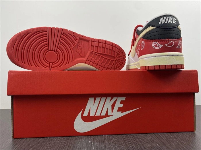 RelaxedFit Nike SB Dunk Low UNIVERSITY RED DD1391- 4815